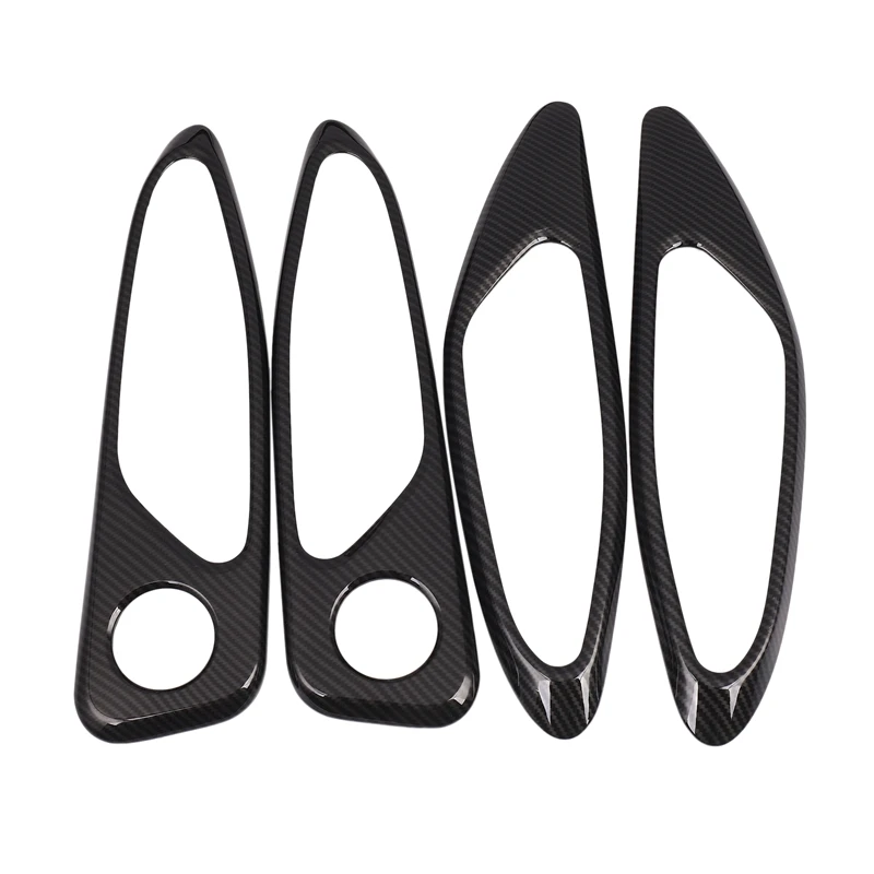 

4 шт., хромированные накладки на дверные ручки Alfa Romeo Giulia 2017 2018