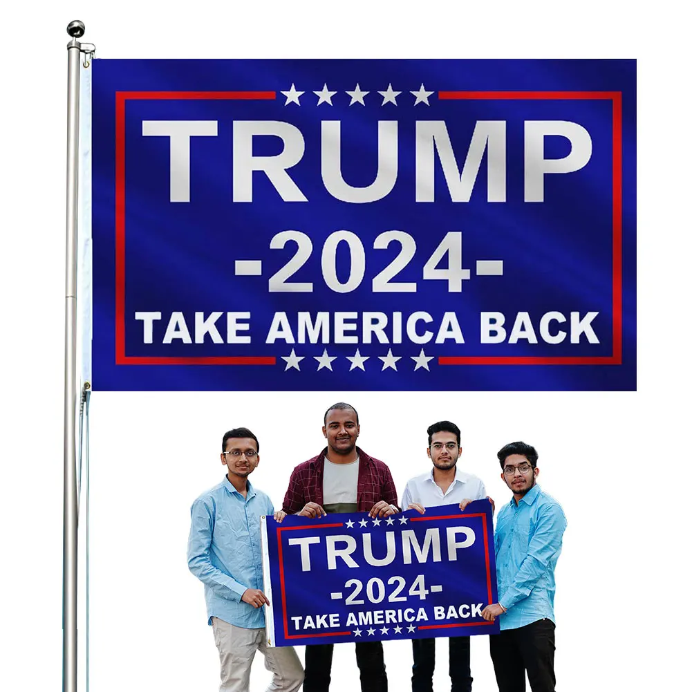 90x150 См Трамп 2024 Баннер Сохранение Америки Открытый Устойчивый Флаг С Дизайном