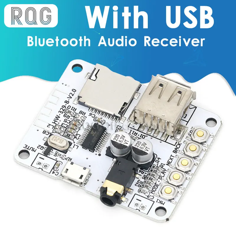 Bluetooth audio receiver module lossless car speaker power amplifier retrofitting wireless Bluetooth 4.1 circuit receiving board