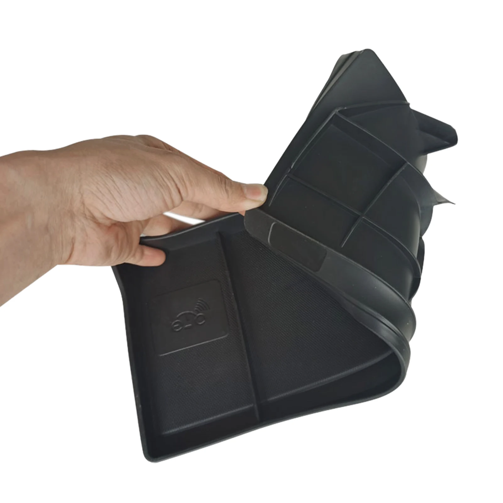 

Лоток для хранения приборной панели Tesla Model 3 Y, задний ящик для хранения автомобильного экрана и т. д., коробка для бумажных полотенец, салфето...