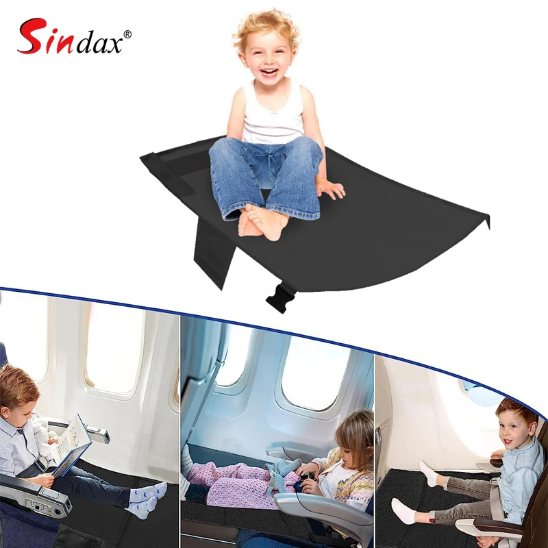 Портативная детская дорожная кровать с подставкой для ног из ткани Оксфорд