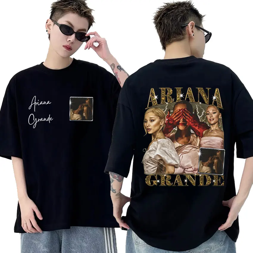 Футболка с рисунком Ариана Гранде вечный солнечный свет 2024