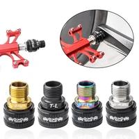 titaniumstainless mountain bike pedal extender crank extension quick connector bicycle pedal accessories