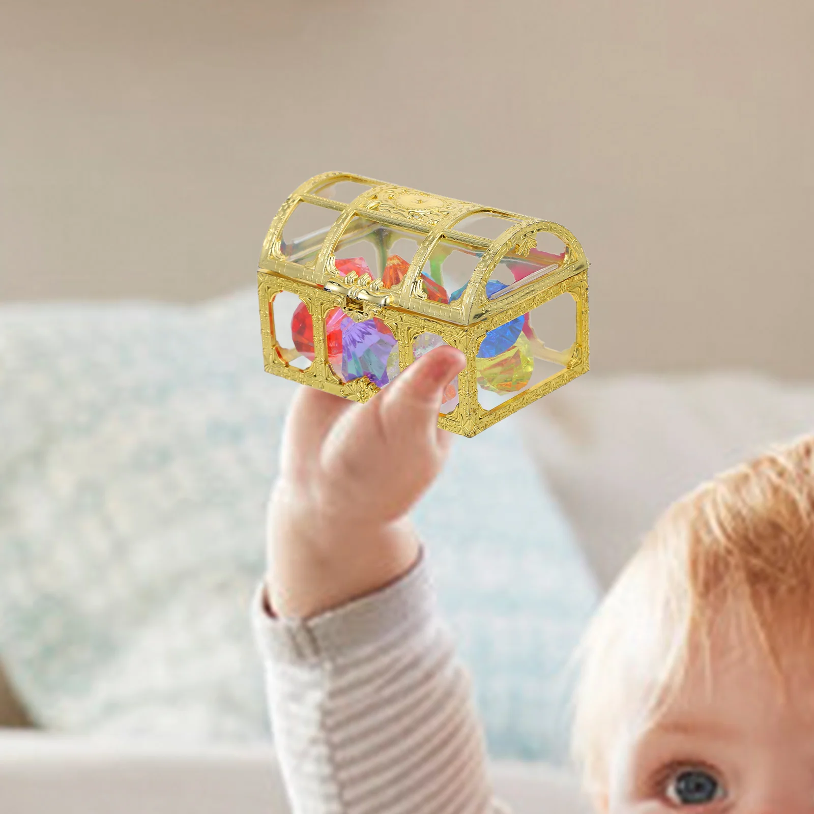 Реквизит для игрушек с драгоценными камнями фото пиратский сундук сокровищами