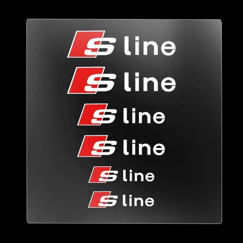 

Автомобильный тормозной суппорт, термостойкие наклейки, автоаксессуары для Audi S Line A1 A3 A4 A6 A7 Q3 Q5 Q7 RS3 RS4 RS5 S3 S4 S5 S7