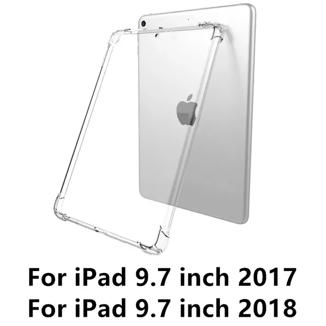 

Case for iPad Air 4 10.2 Pro 11 2020 Shockproof Clear Back Cover for iPad Air 3 2 1 9.7 Pro 10.5 Mini 7th 8th 2019 2018 Capa