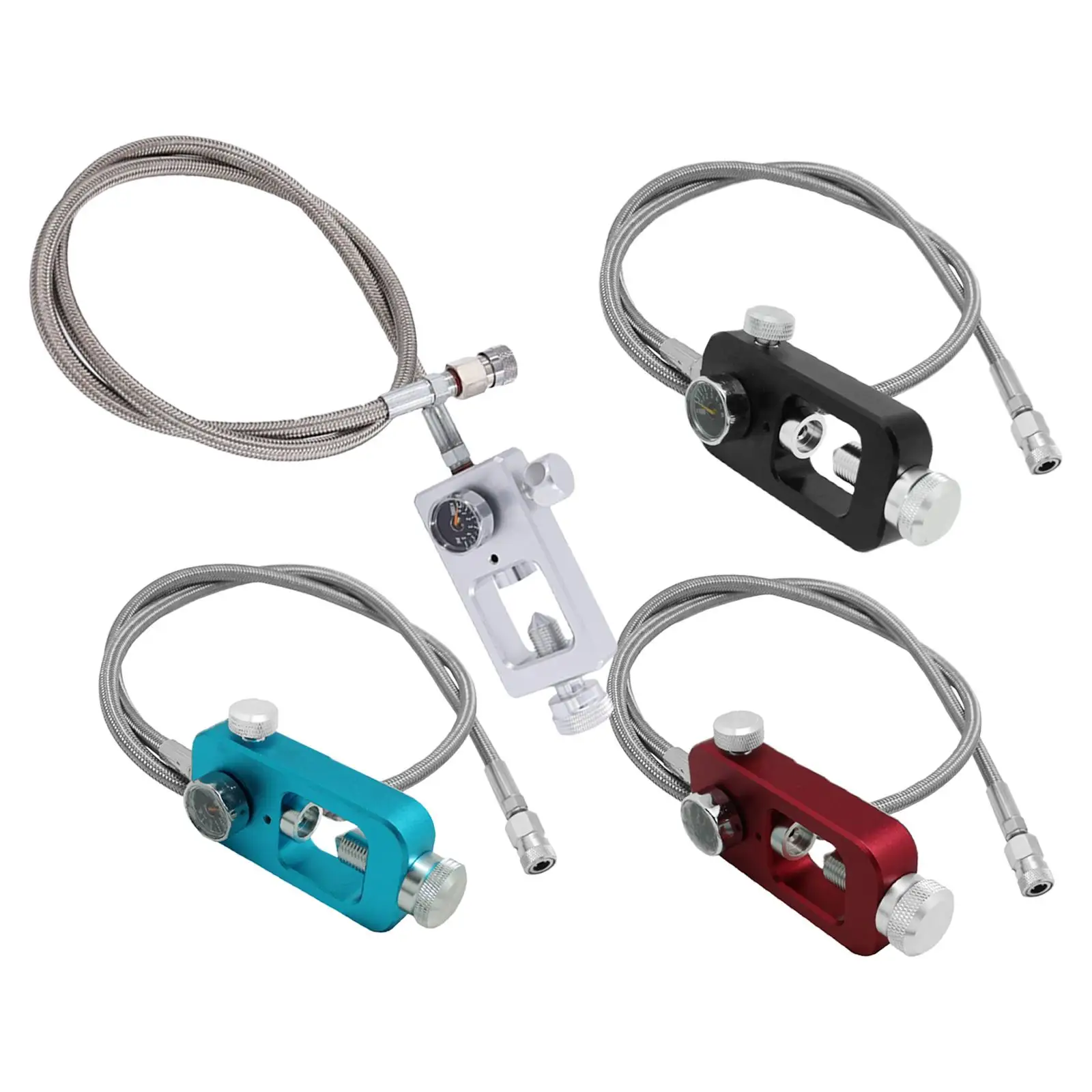 

Адаптер для подводного плавания с клапаном DIN 4500psi, напорная станция для резервуара высокого давления HPA (нержавеющая сталь