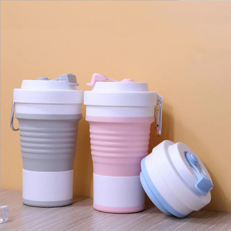 

Travel Mug Silicone Folding Cup Large Capacity 750ml Coffee Cup Home Silicone Water Cup Portable Telescopic Cup Silicone Cup