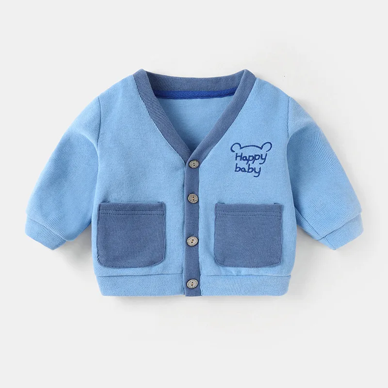 

spring autumn children Boys Cardigan Fashion Pattern Long Sleeve Warm Children Clothing Casual Kids Tops clothing