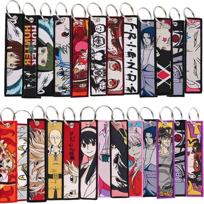 

Anime Key Tag Keychain Chainsaw Man for Pendent Car Backpack Women Key Ring Holder Chaveiro Jewelry Accessories