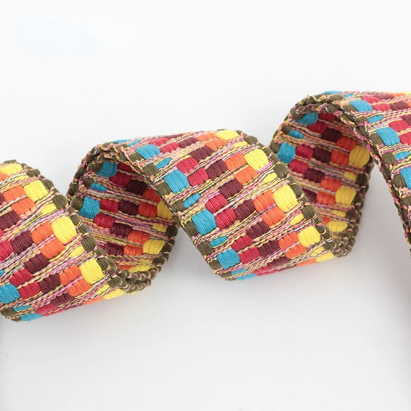 1/2/5/10 PCS Nylon Guitar Strap Belt Soft Note Rhythm Adjustable Bass Acoustic Electric Folk Guitar Strap with Leather Ends