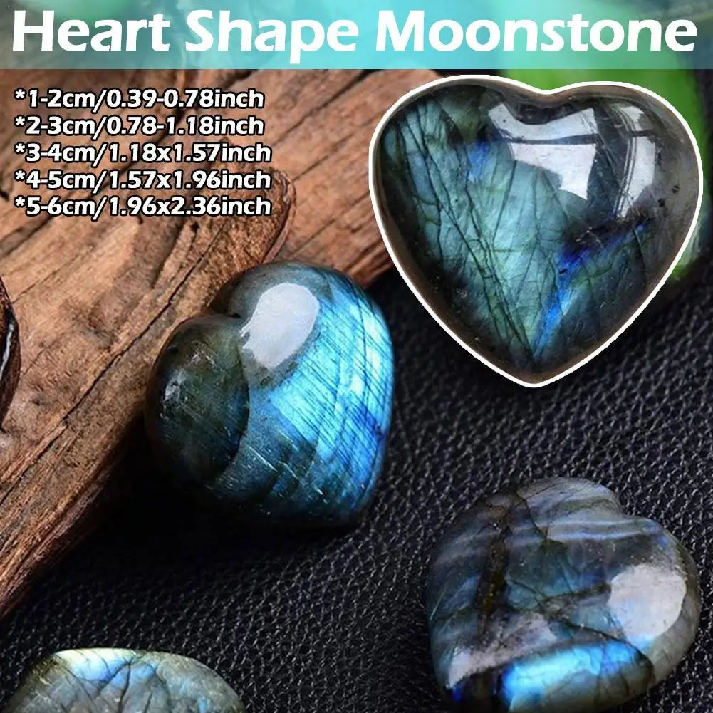 

1pc Natural Blue Color Genuine Labradorite Original Labradorite Moonstone Natural Stones Ornament Moonstone For Home Decor