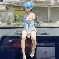 japanese anime rem relife in a different world from zero pink pajamas rem blue pajamas rem figure car video