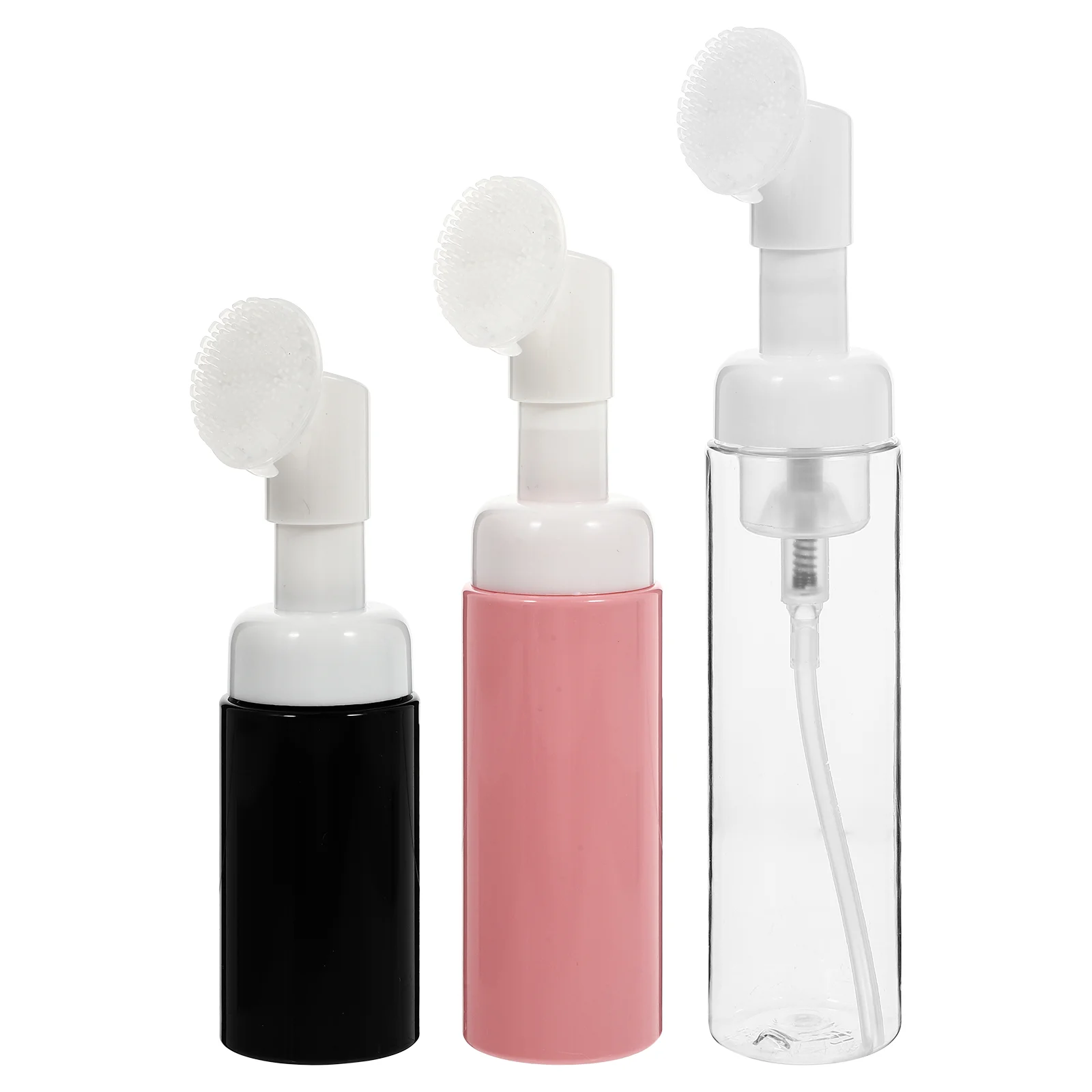 

Bottle Foaming Sub Convenient Maker Shampoo Shower Liquid Foam Washing Container Brush Face Bubbler Empty