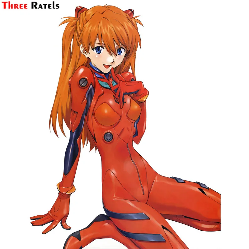 

Three Ratels F340 Body Suit souryuu asuka langley Sticker For Iphone12 School Gift Helmet Skateboard Laptop Car Vinyl Decal