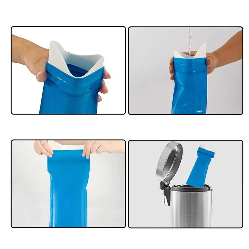 Мешки для мочи кемпинговые мешки контейнер впитывающий мешок автомобильный