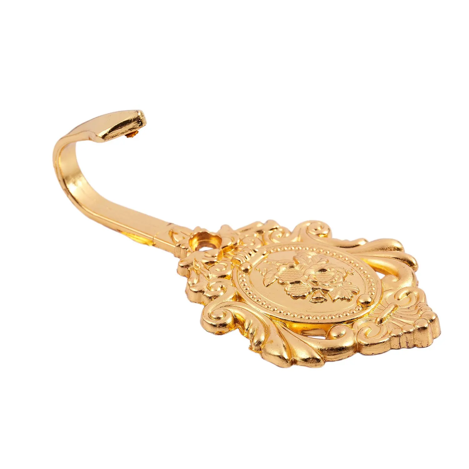 2 шт. золотистые застежки-крючки для штор