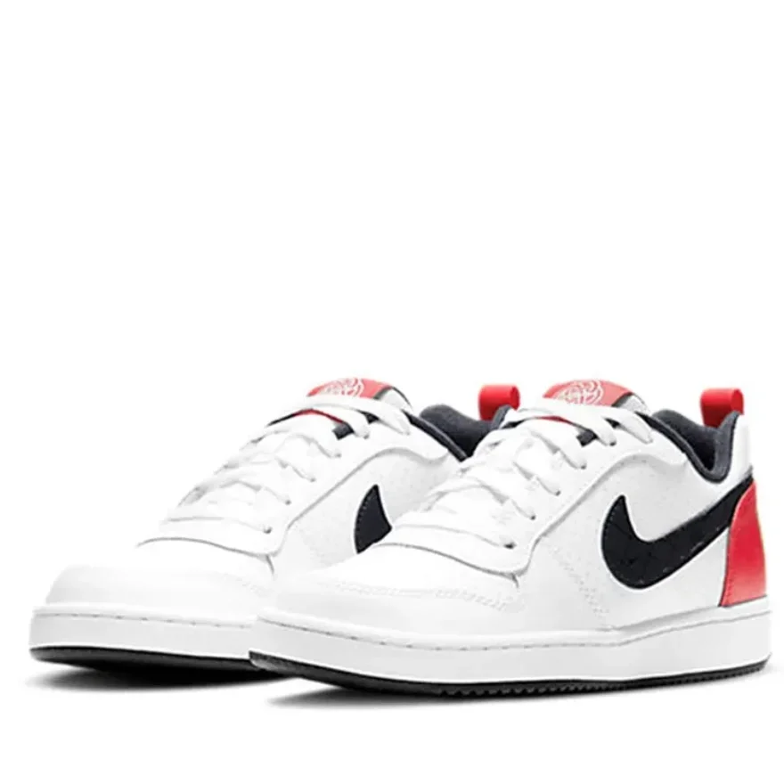 Детские кроссовки Nike Court Borough Low Low-Top черно-белые