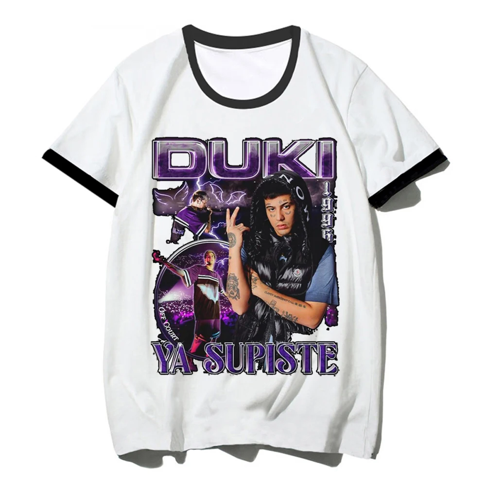 Duki женская летняя комиксная футболка Женская графическая одежда в стиле