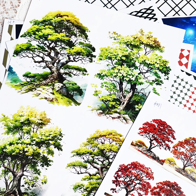 Journal Basic Material Lattice Fence Floor Sky Tree Landscaping Bottom Decoration