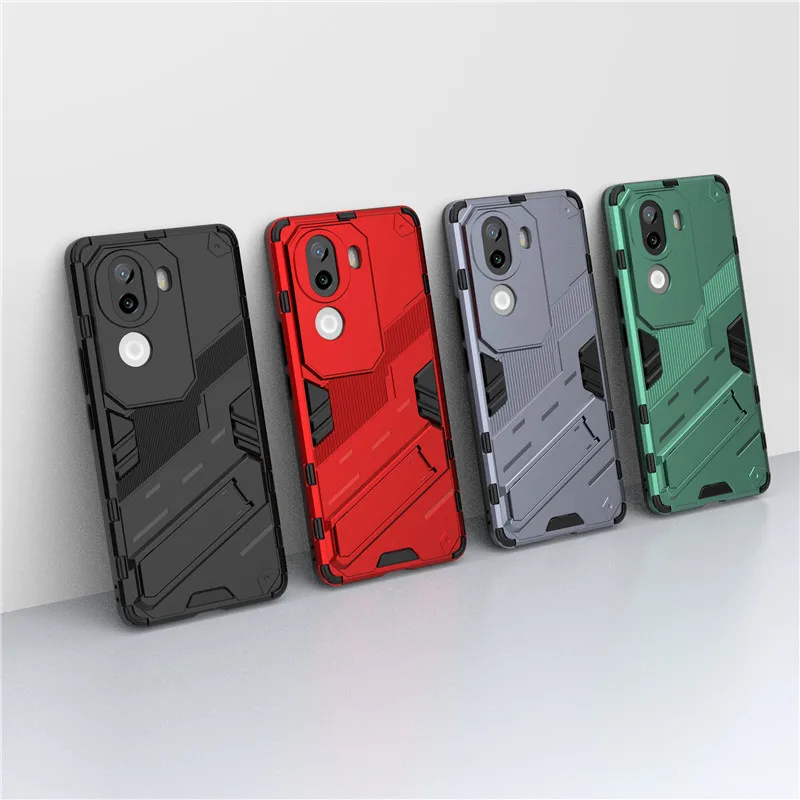 ДЛЯ ViVo iQOO Z9s чехол 5G Обложка в стиле панк бронированная задняя защитная крышка для