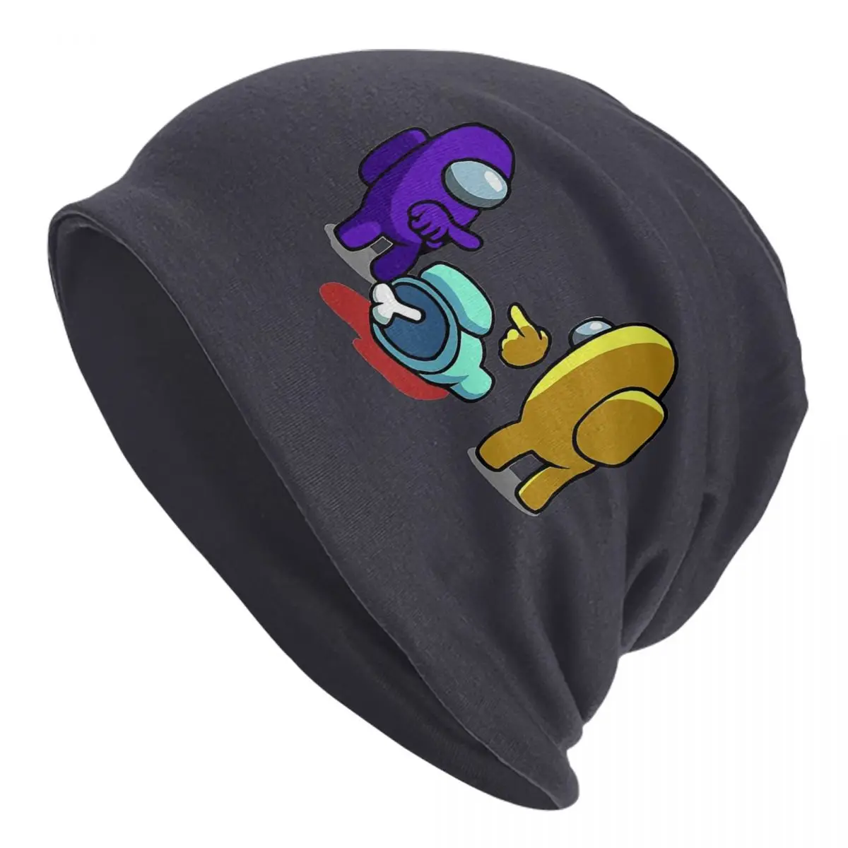 Amongs of Us Suspect Bonnet Hat Goth Outdoor Skullies Beanies Impostor Game для мужчин и женщин Весенние
