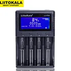 Зарядное устройство LiitoKala Lii-100, 202, 402, PD4 LCD, зарядка батарей 18650, 3,7 В, 18350, 26650, 18350, NiMh, литиевых