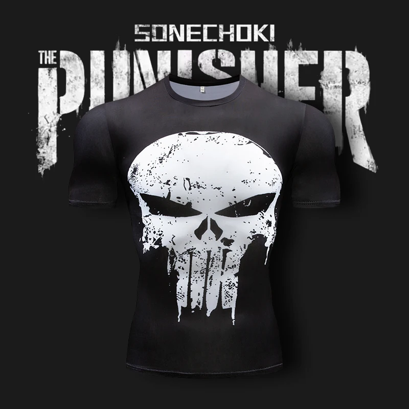 

Compression Running shirt Men 3D Printing Short Sleeve Sport Acitve Wear for Male Gym Clothing Fitness Bodybuilding Workout Tops