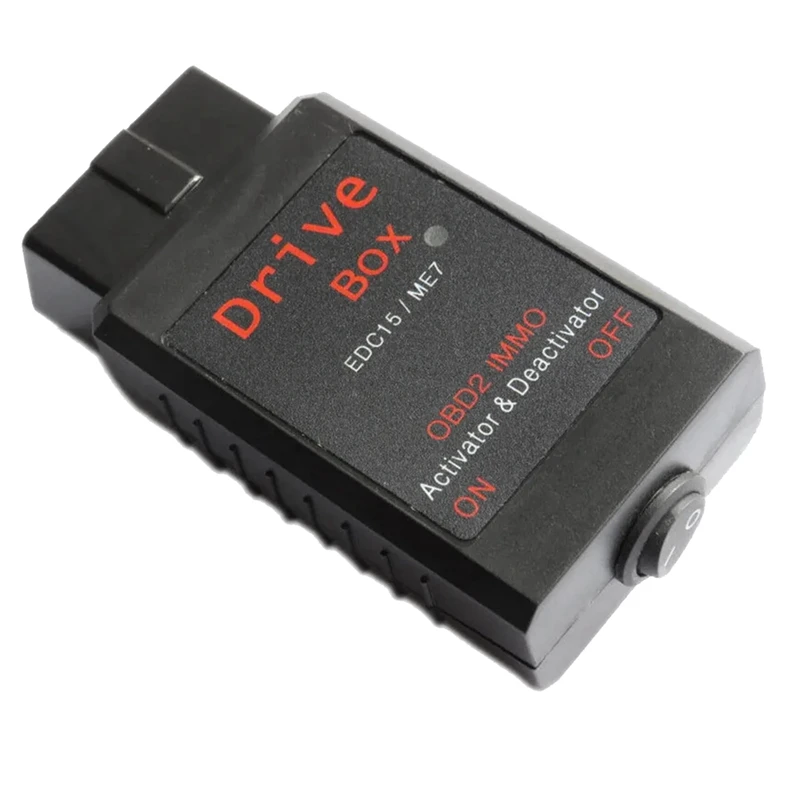 Коробка с драйверами VAG для AUDI VW Skoda EDC15/ME7 ImmO Деактиватор Drive Box OBD2 OBD 2 активатор
