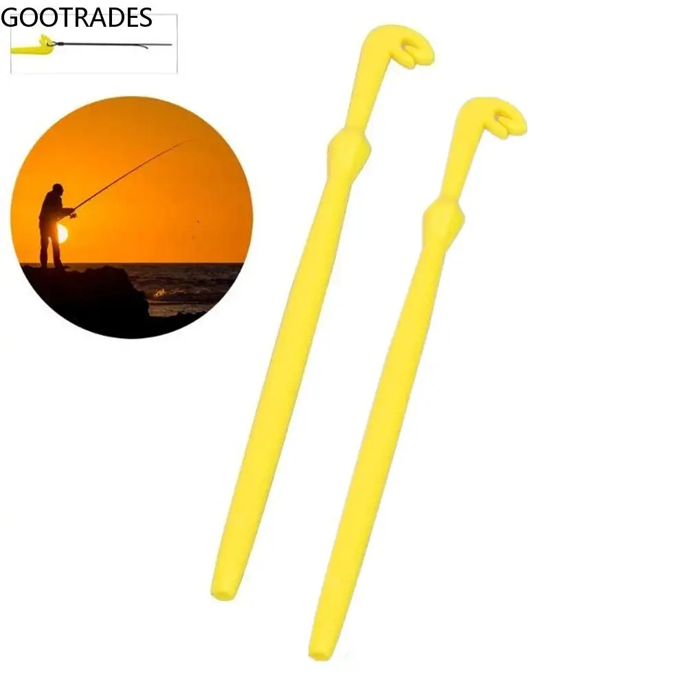 Рыболовная желтая леска для узлов