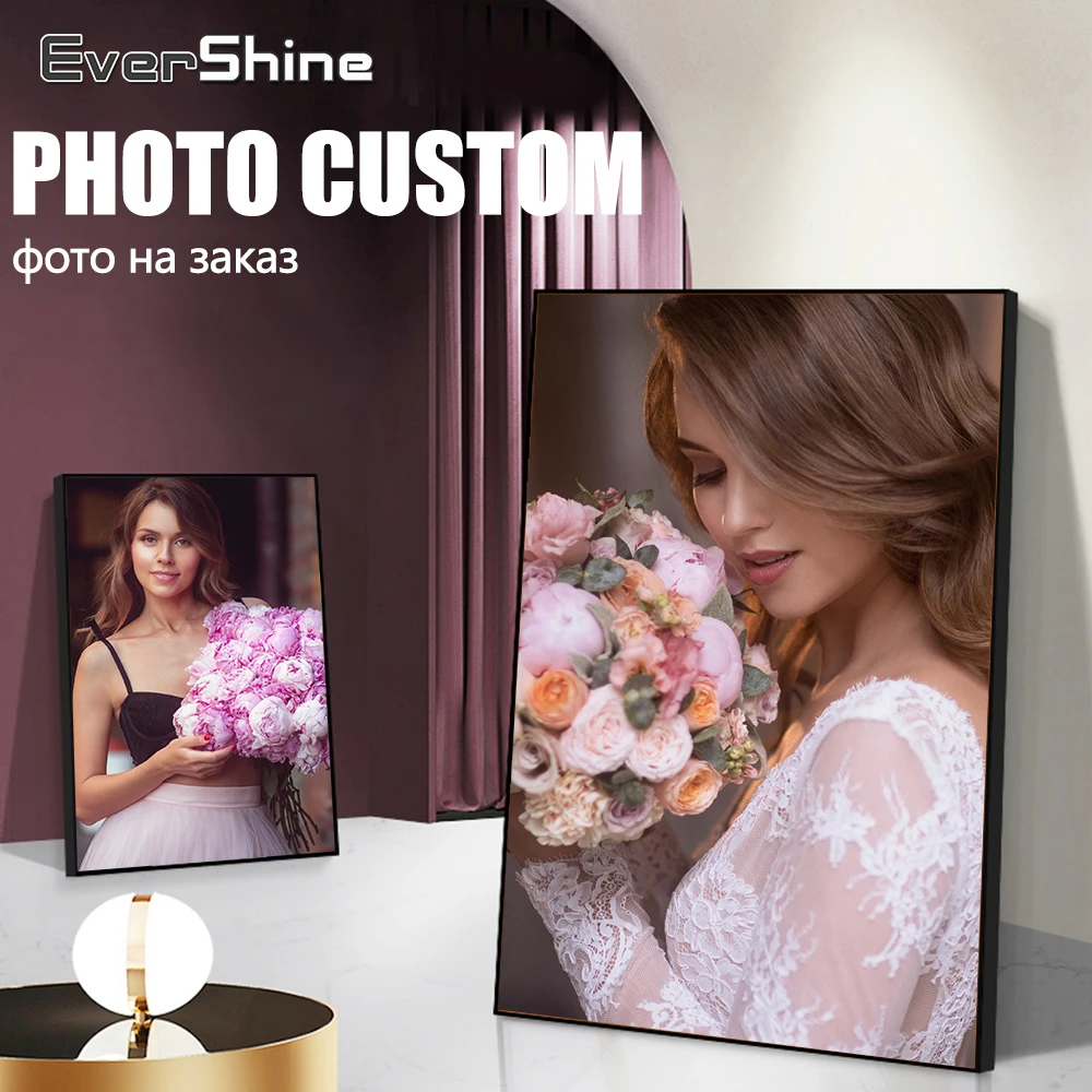 

EverShine фото на заказ алмазная мозаика полная алмазная вышивка портрет картина из страз живопись ремесло подарок декор для дома