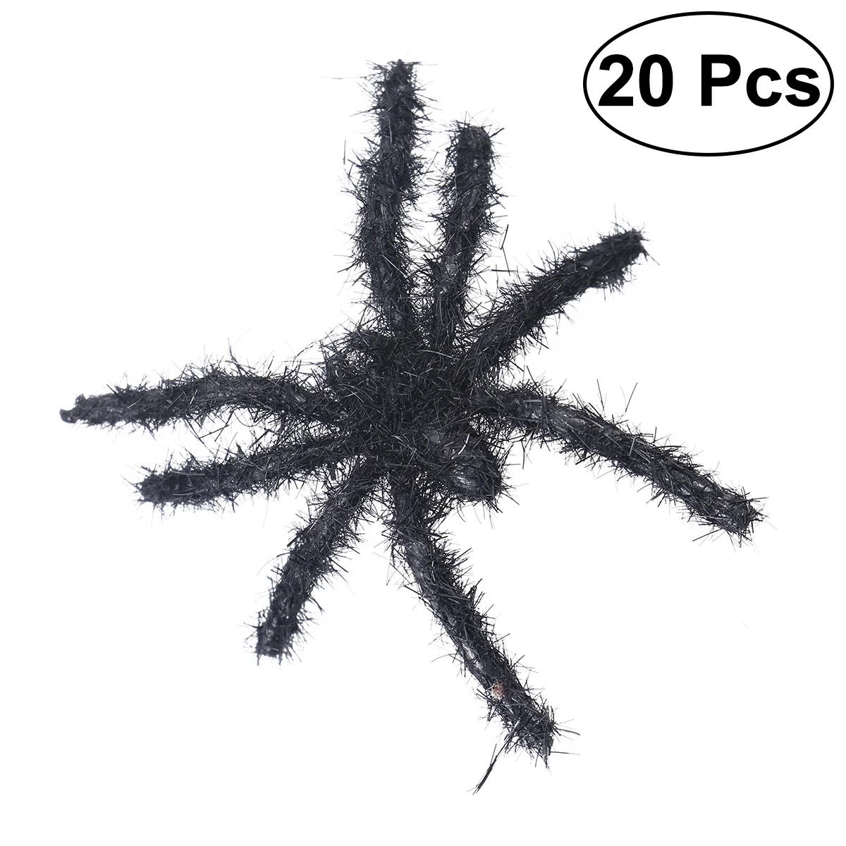 

20Pcs Spiders Horrific Funny Joking Decor for Carnivals Parties