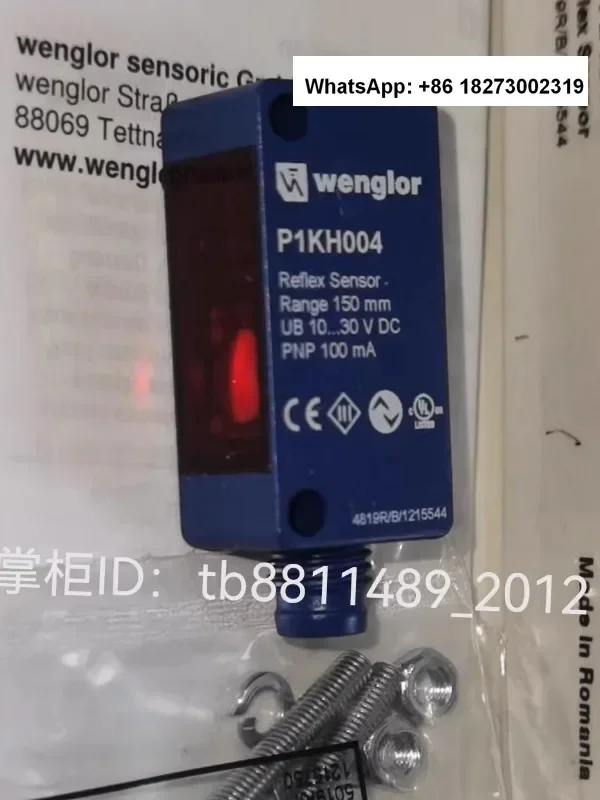 Оригинальный немецкий фотоэлектрический датчик Wenglor P1KH004