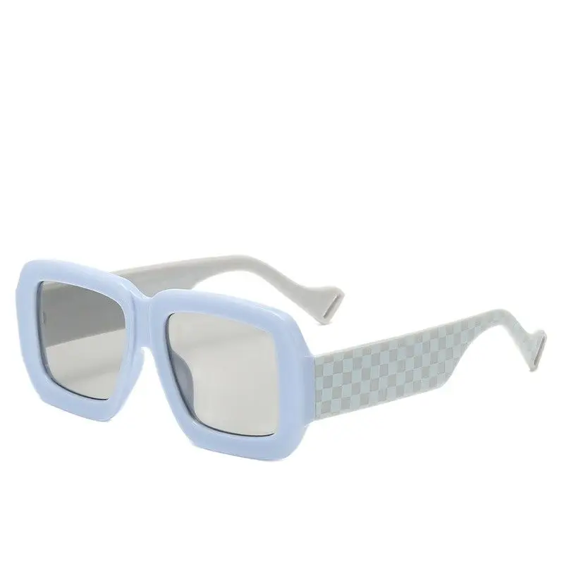 Солнцезащитные очки в прямоугольной оправе UV400 для мужчин и женщин модные