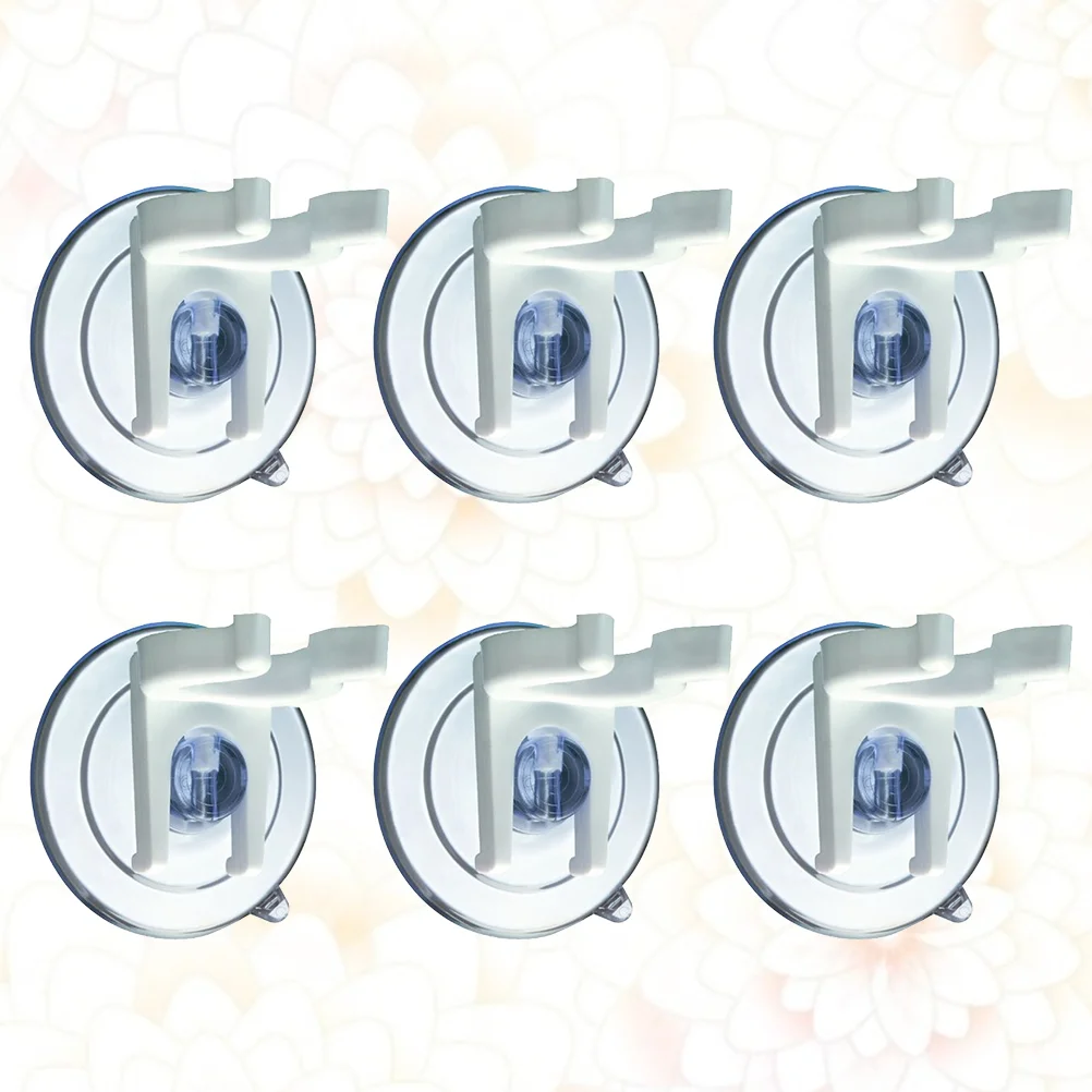 

8 Pcs Light Clip LED Suction Cup Flower Vases Centerpieces Christmas Sucker Decor