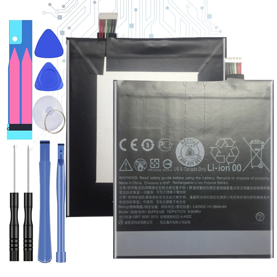 

2600mAh BOPF6100 Replacement Battery for HTC Desire 820 D820u 820Q D820t D826 826T 826W Tracking Number