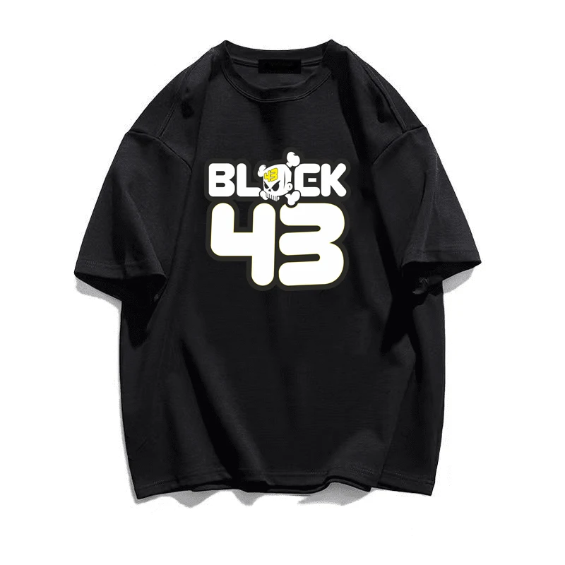 Ken Block Men Clothing Cotton Printed T-shirt Harajuku Fashion Women Short Sleeves Oversized Graphic T-shirt for Men
