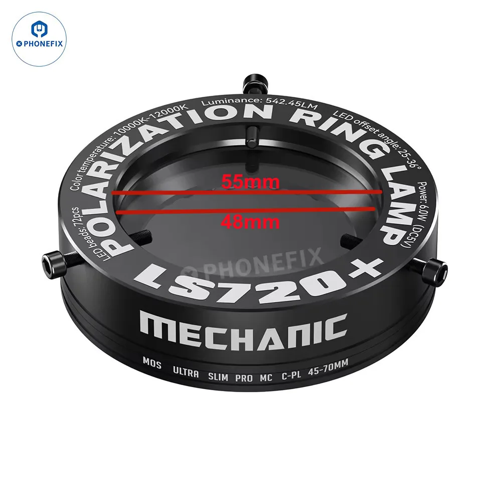 Mshiwi Mechanic LS720 Plus Поляризованная кольцевая лампа для микроскопа