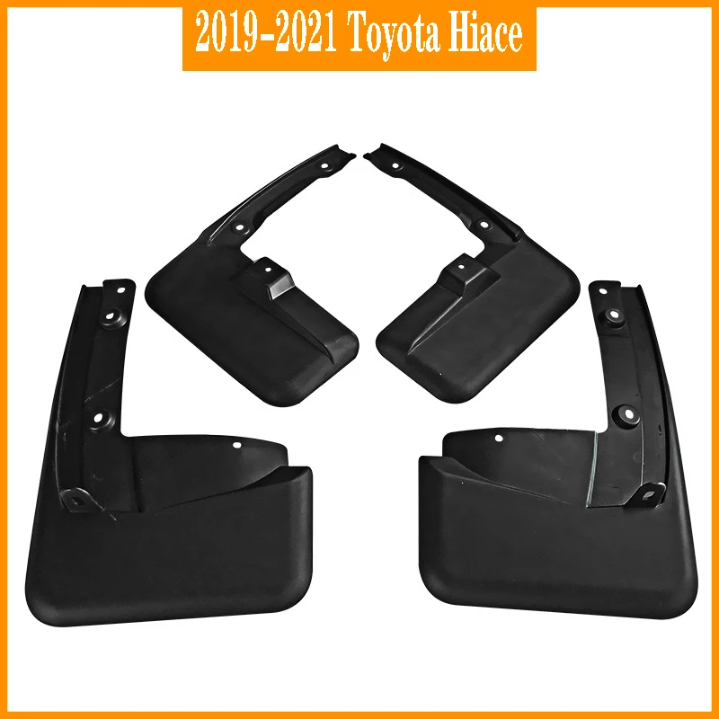 Toyota Hiace 2015-2021 Fender  Tire Cover Auto Parts Splash Guard Mud Water Barrier 4 Piece Set2019 2020 2021 2018 2017 2016 20 images - 6