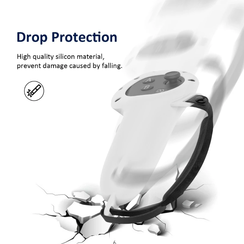 Силиконовый чехол и ремешок для Quest 3