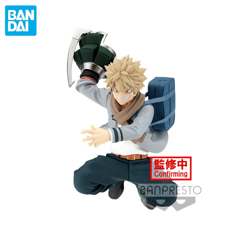 

Original Banpresto My Hero Academia Bakugou Katsuki Figure Bandai Bravegraph PVC Model Collectible Gift