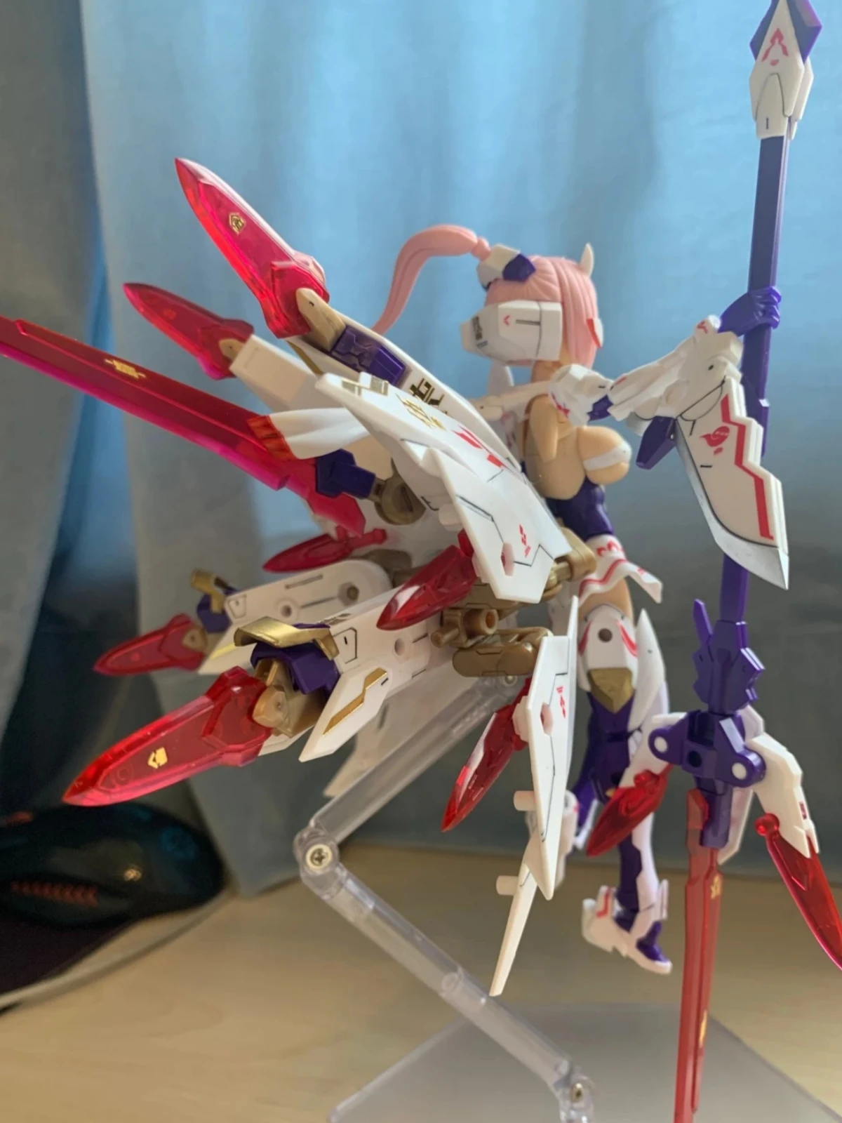 Фото В наличии: KOTOBUKIYA Goddess Device Choura Nine Tails, фигурка 1/1, модель, игрушка, подарок, коллекционный предмет, украшение. №4