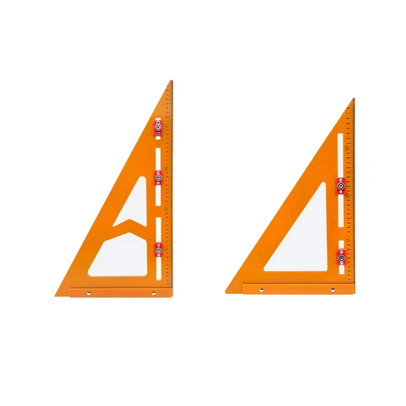 2в1 Rafter Square позиционирующая треугольная линейка Tool Регулируемая Транспортир для