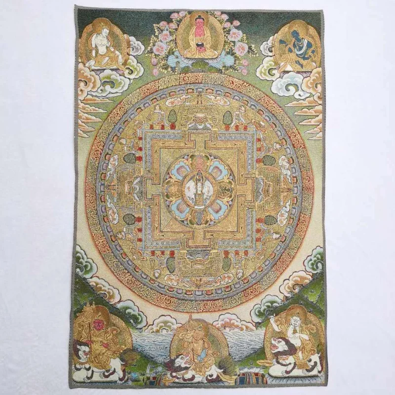 

36"; Tibetan Cloth Silk Buddhism