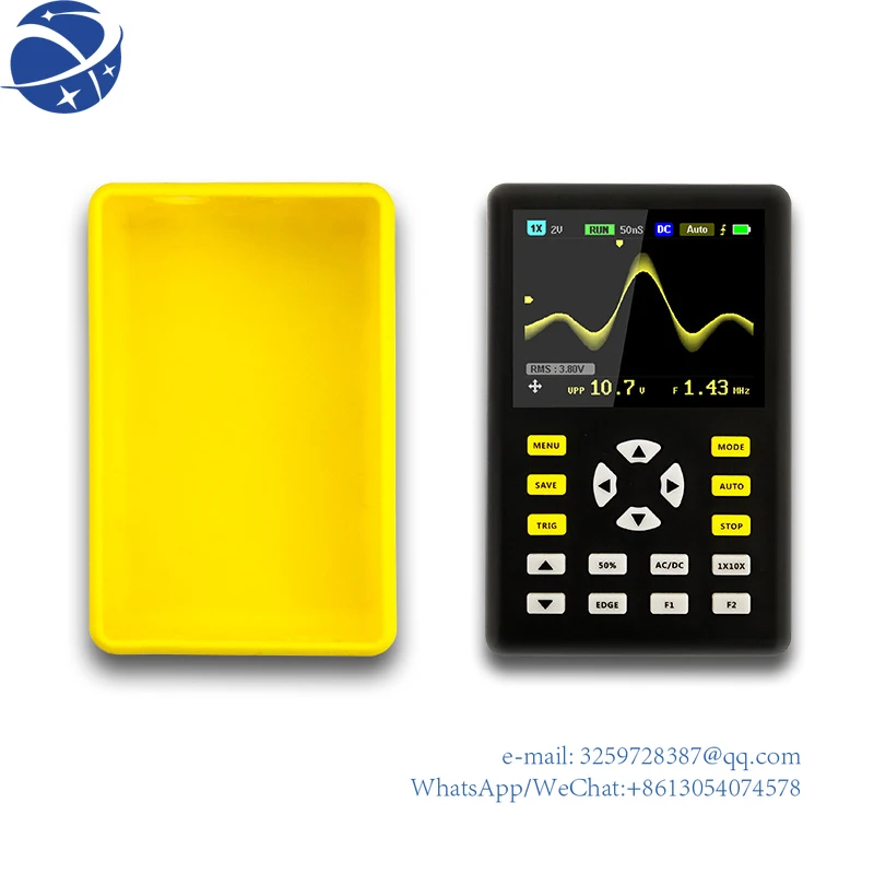 

FNIRSI-5012H 2.4-inch Screen Digital Oscilloscope 500MS/s Sampling Rate 100MHz Analog Bandwidth Support Waveform Storage