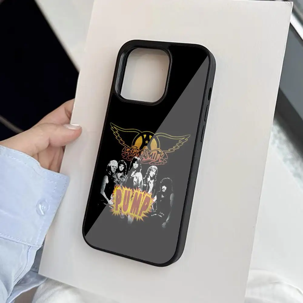 Фото Чехол для телефона Aerosmith Rock Cool для Iphone 16, 15, 14, 13, 12, 11 Pro Max Mini 8 Plus Se Xr X Xs 2020, чехол из ПК + ТПУ №2