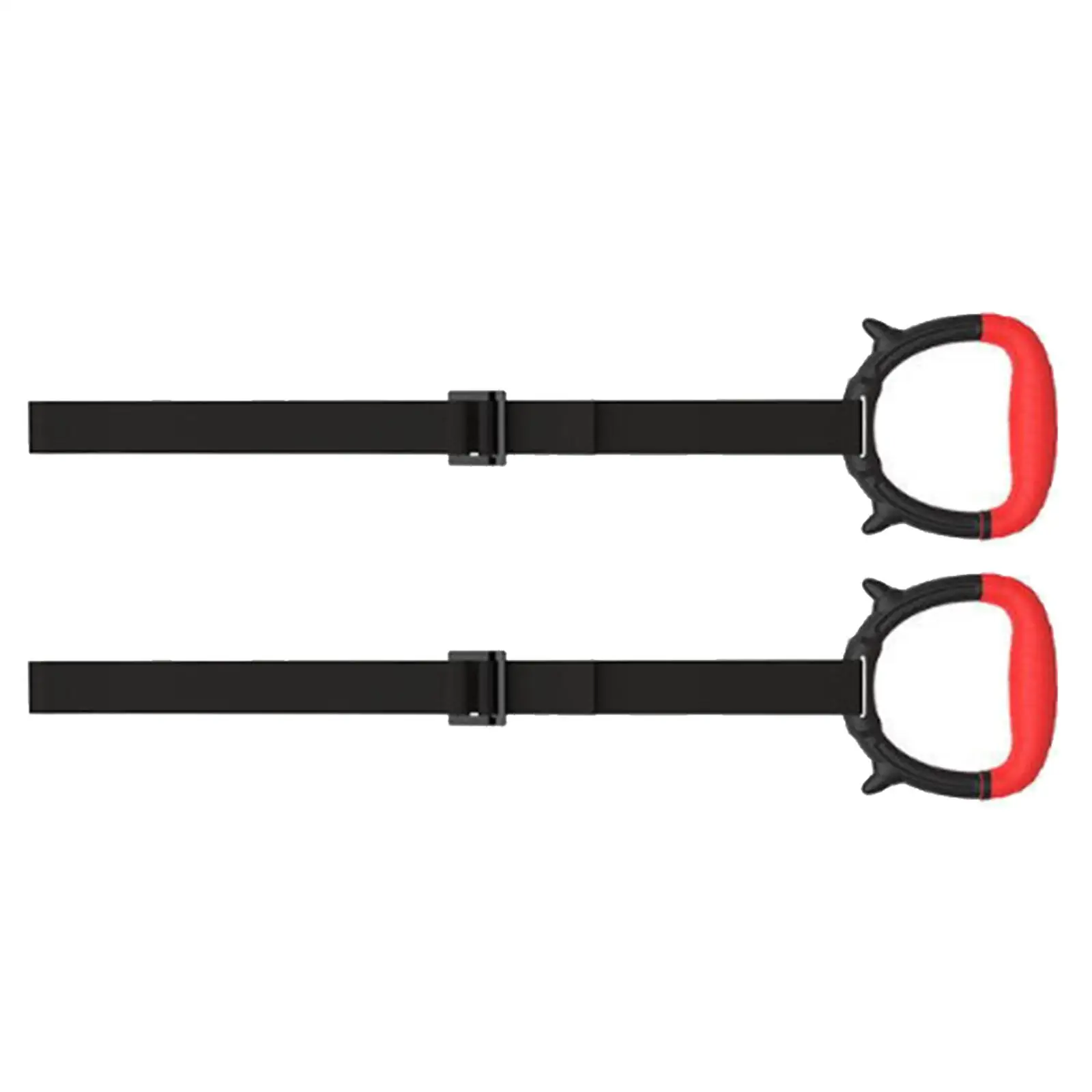 

Gymnastics Rings Nonslip Handle Adjustable Strap Bar Attachment Training 300kg