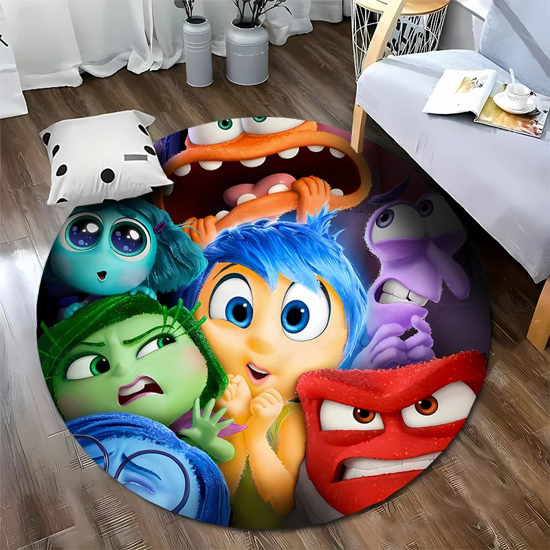 Круглый ковер из фильма Диснея ковры для украшения стула в гостиной детский