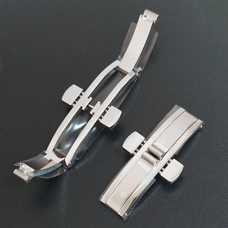 

FOR 5X20 Stainless Steel Strap Double Snap Bracelet Steel Clasp Stainless Steel Accessories watch buckle