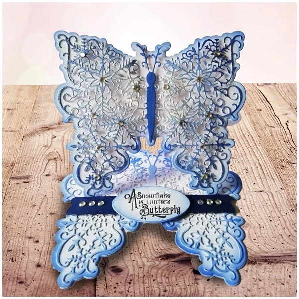 Металлические пресс-формы форма Снежинка бабочка Скрапбукинг Бумага рукоделие